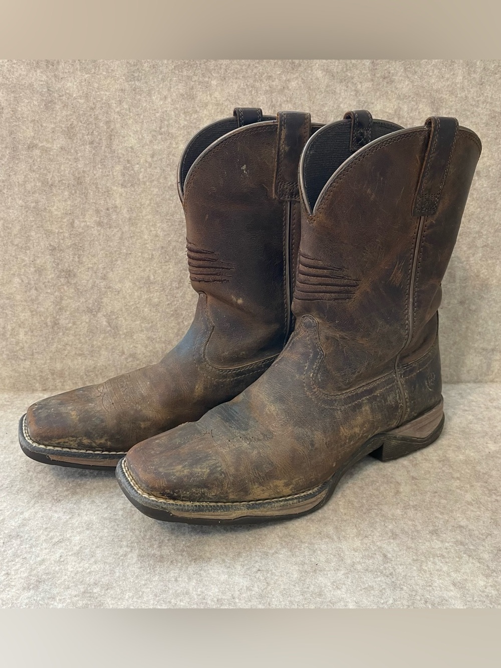 Ariat Anthem Patriot Flag Kids Youth Cowboy Boots 4.5